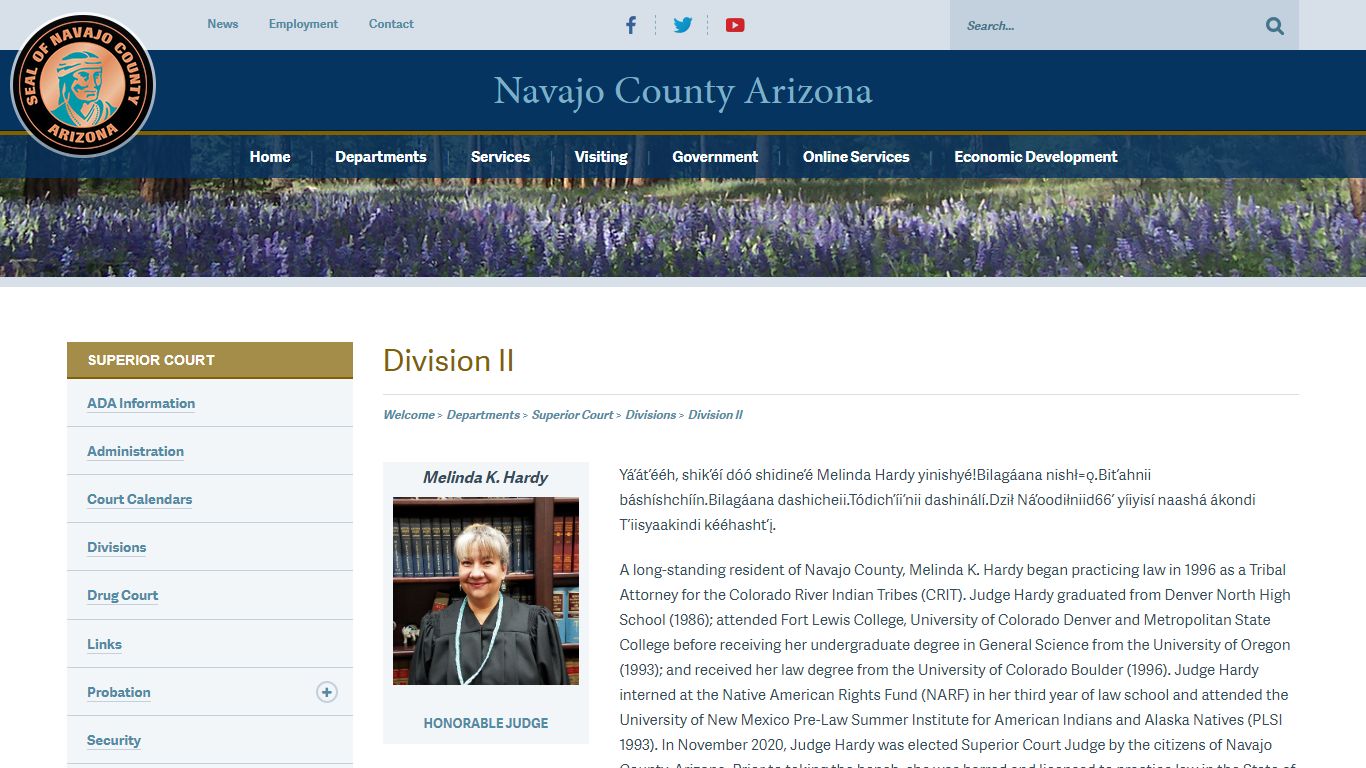 Navajo County Arizona Government > Departments > Superior Court ...